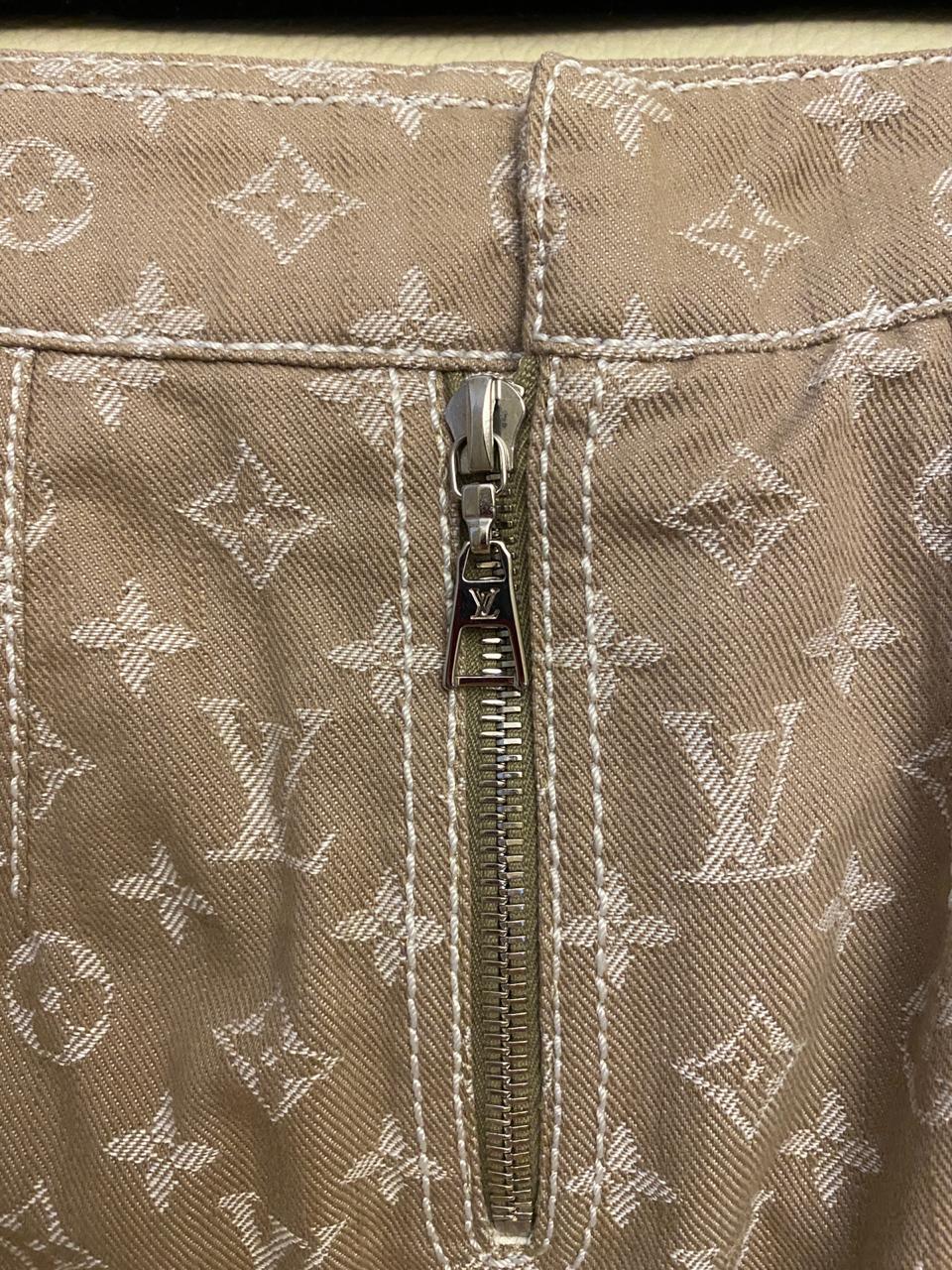 Louis Vuitton Monogram Skirt In Excellent Condition For Sale In New York, NY