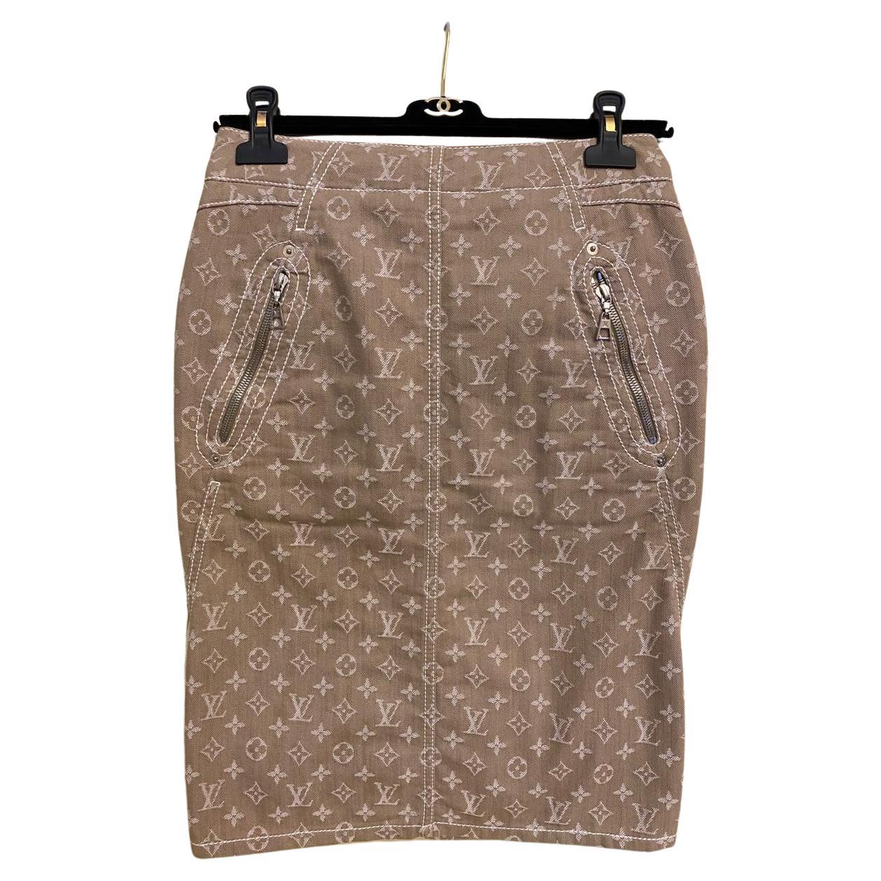 Louis Vuitton Monogram Skirt