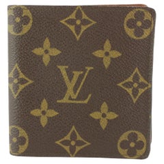 Louis Vuitton Monogram Slender Florin Multiple Men's Bifold Wallet 36lk712s