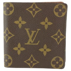 Louis Vuitton Black Blue Monogram Playground Slender Men's Wallet 1LK0228  For Sale at 1stDibs