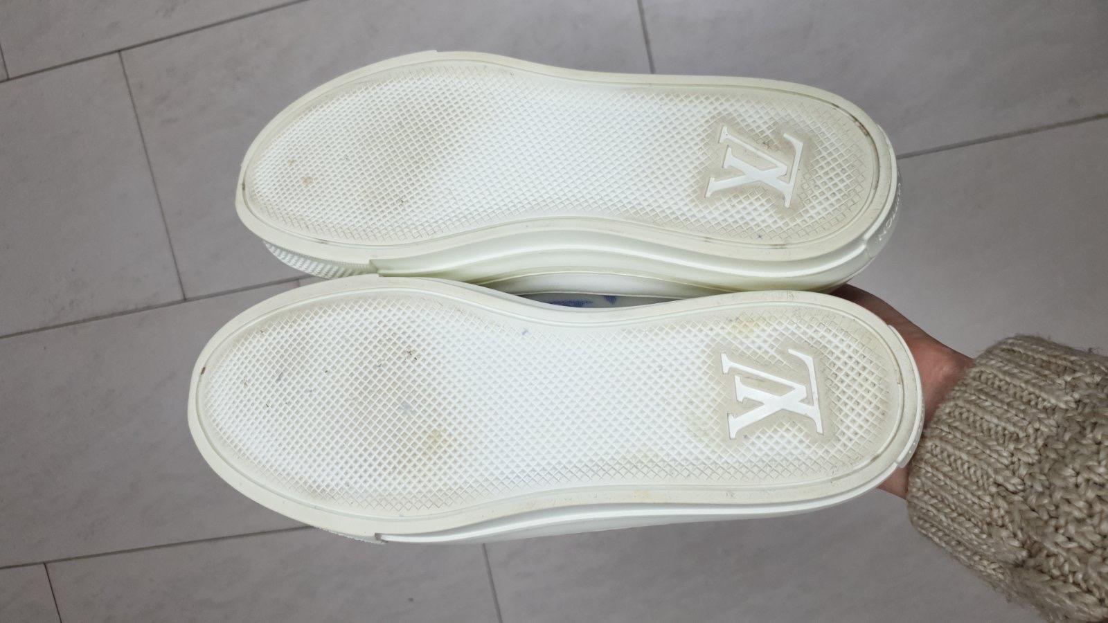Louis Vuitton Monogram Slides Sneakers Slip On Lace Up Mules Trainers In Good Condition In Krakow, PL