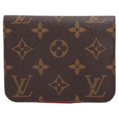 Louis Vuitton - Petit portefeuille bifold orange avec monogramme