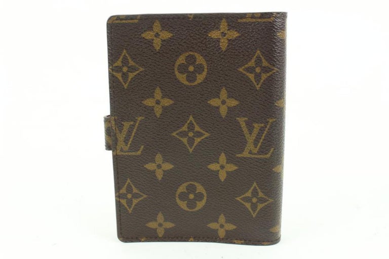 Louis Vuitton Monogram Small Ring Agenda PM Diary Cover Address