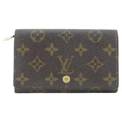 Vintage Louis Vuitton Monogram Snap Compact Wallet 440lvs61