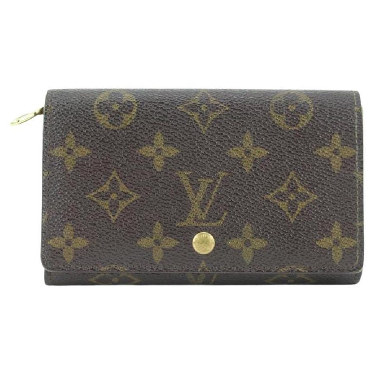 Louis Vuitton Monogram Snap Compact Wallet 440lvs61 For Sale at 1stDibs