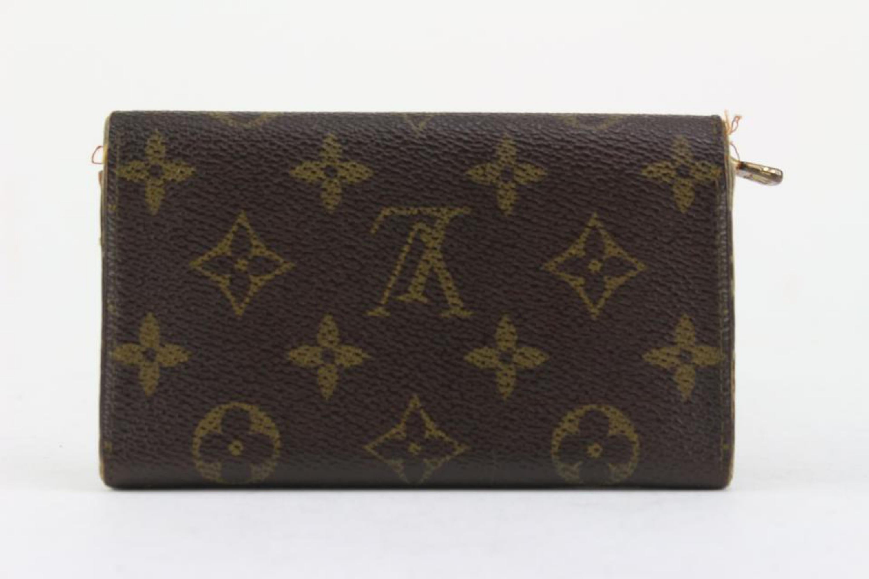 Louis Vuitton Monogram Snap Wallet 9LV1026 For Sale 2
