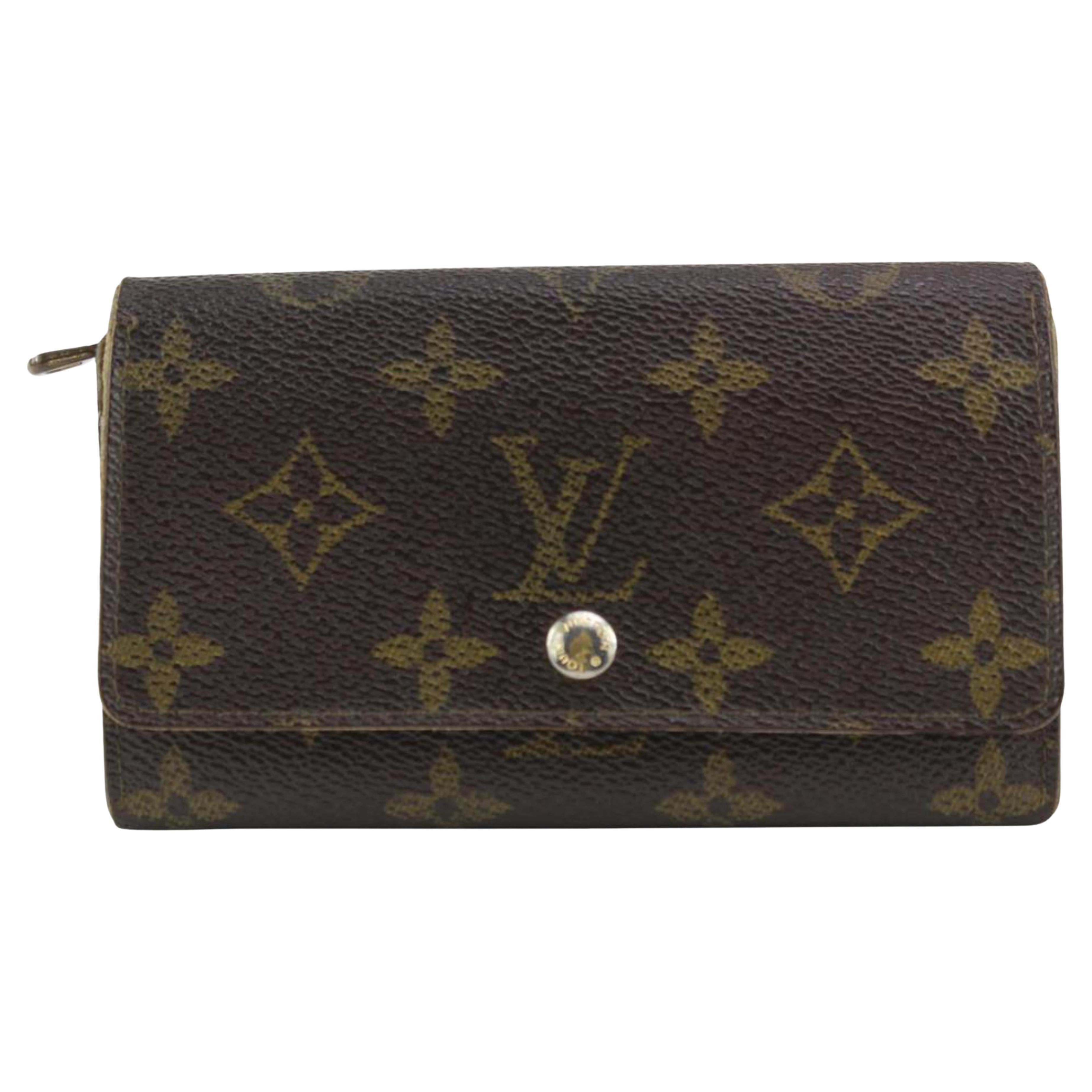 Louis Vuitton Monogram Snap Wallet 9LV1026