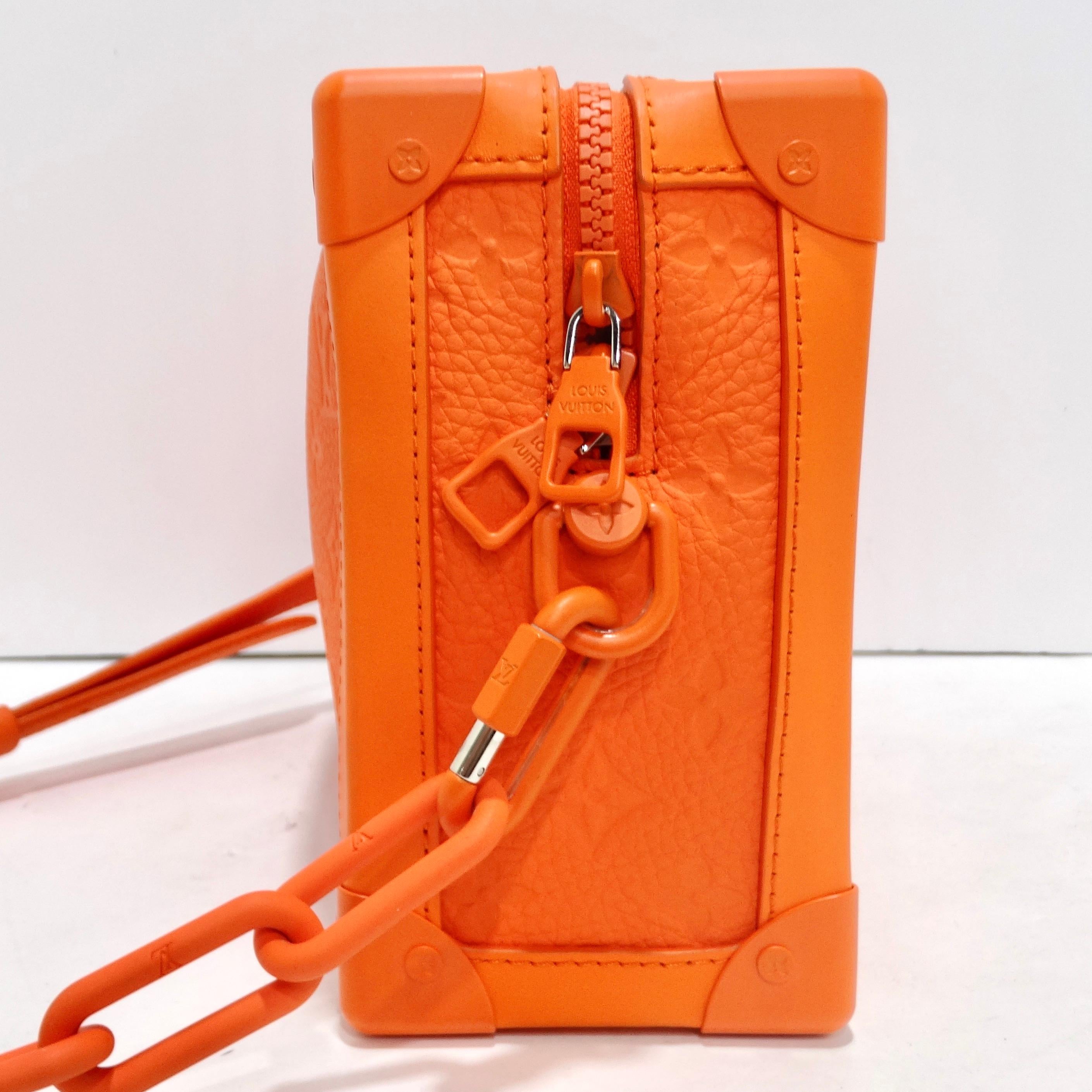 Louis Vuitton Monogram Soft Trunk Orange 7