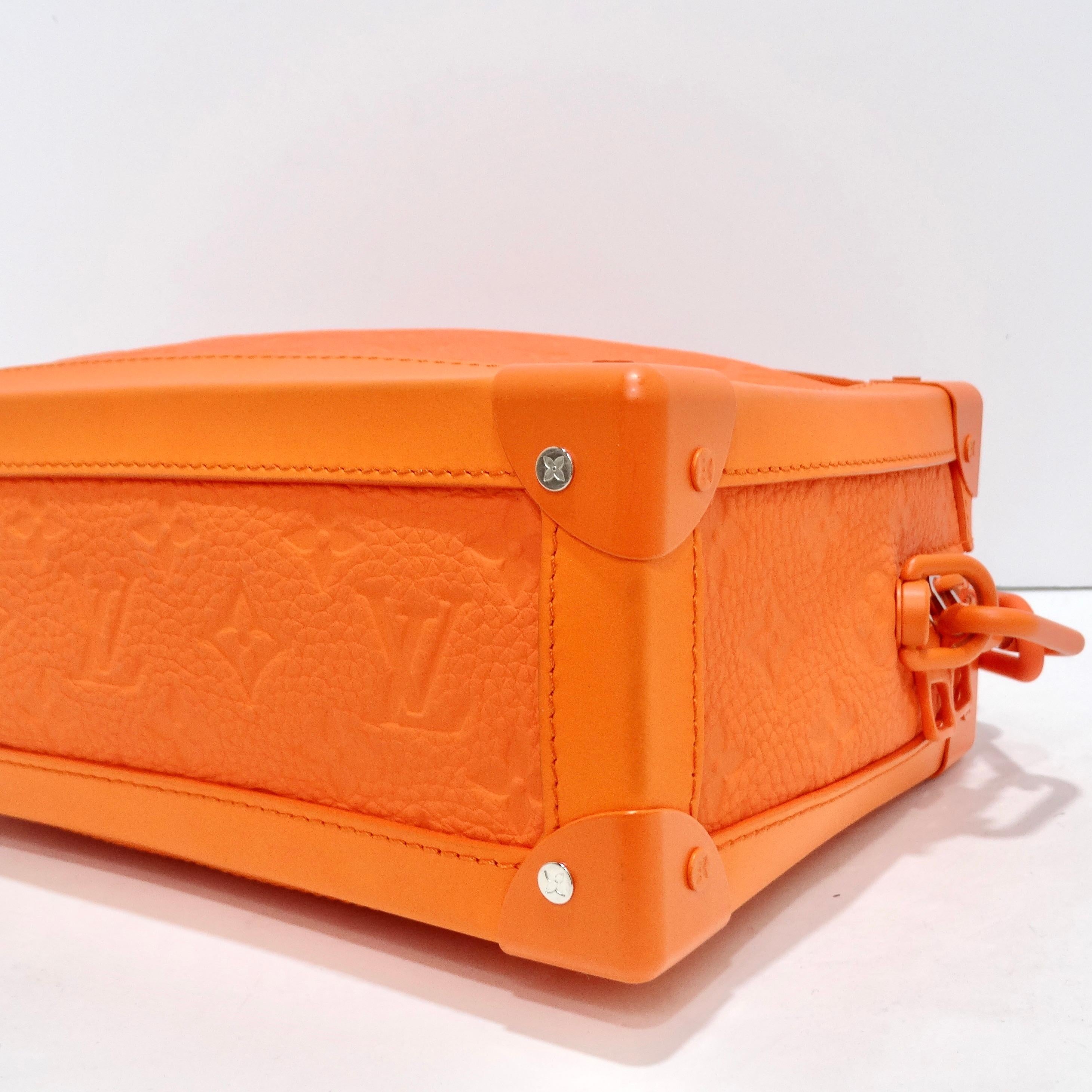 Louis Vuitton Monogram Soft Trunk Orange 10