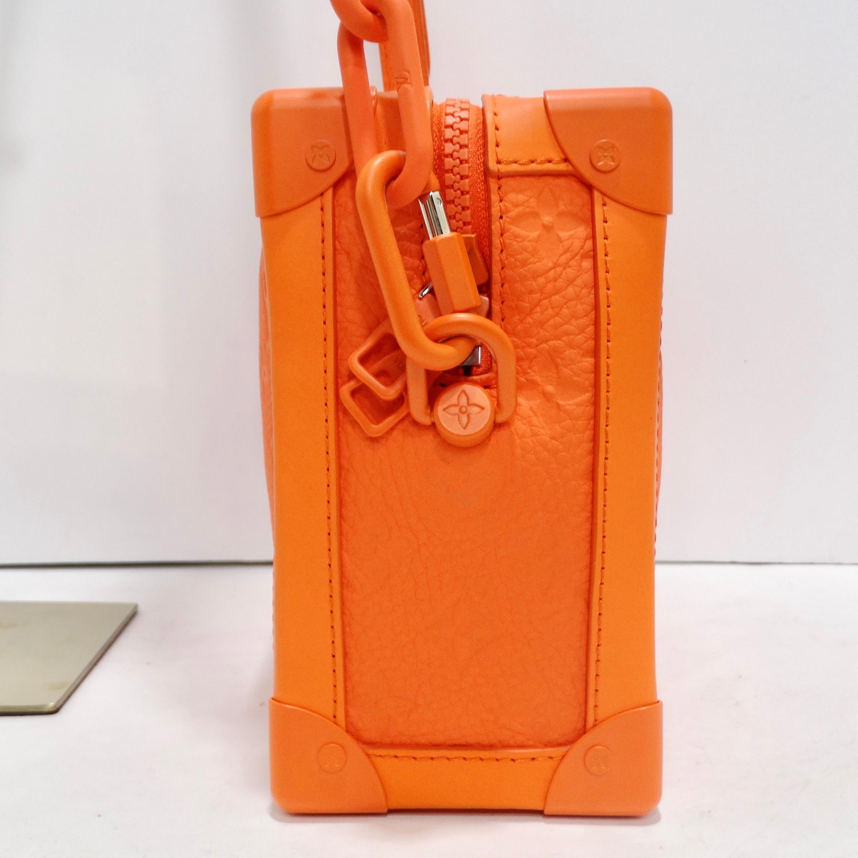 Louis Vuitton Monogram Soft Trunk Orange 1