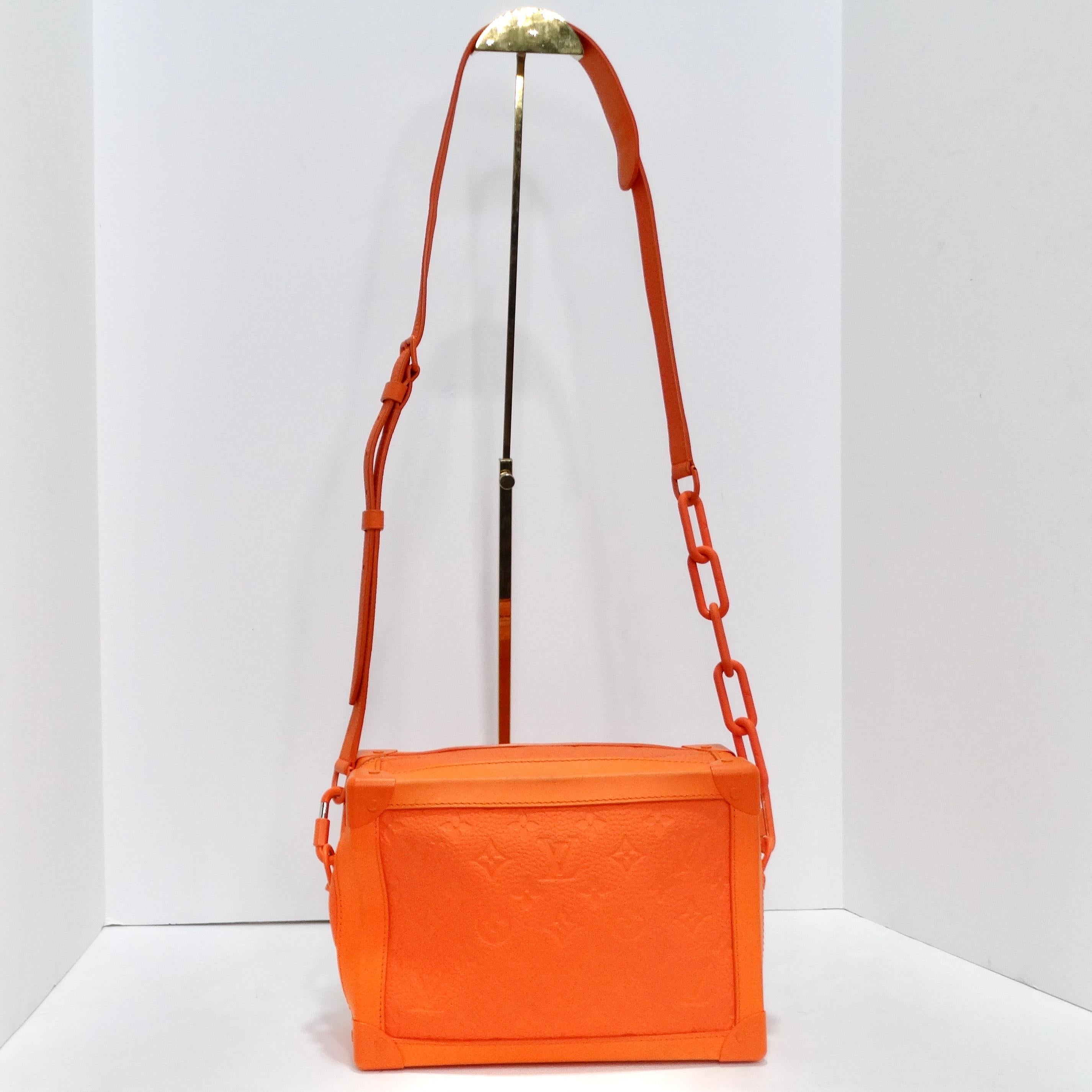 Louis Vuitton Monogram Soft Trunk Orange 4