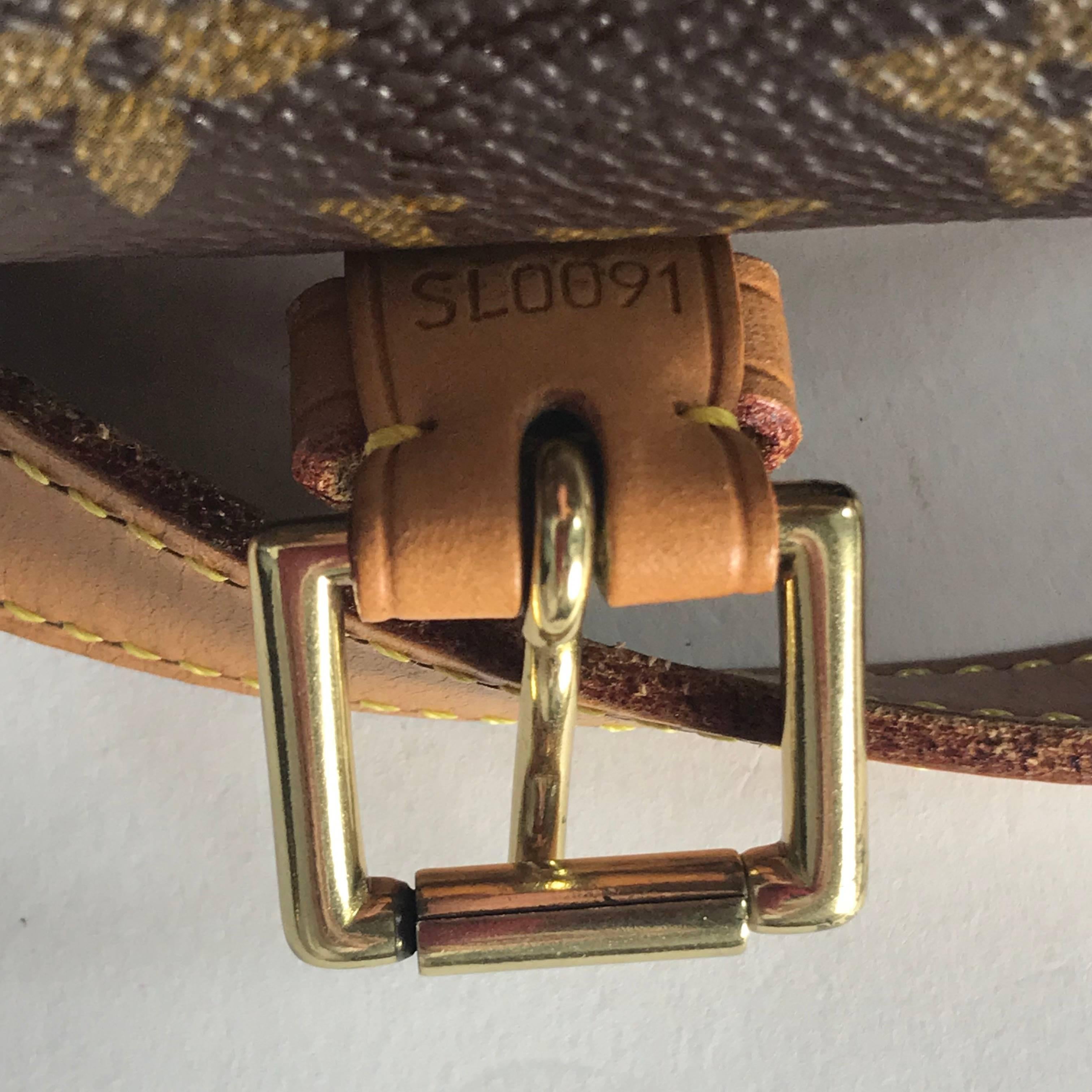 Louis Vuitton sac à bandoulière Sologne avec monogramme 5