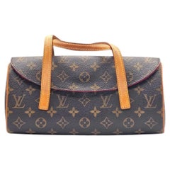 Bolso de hombro Louis Vuitton Monogram Sonatine de lona LV, color marrón - De segunda mano