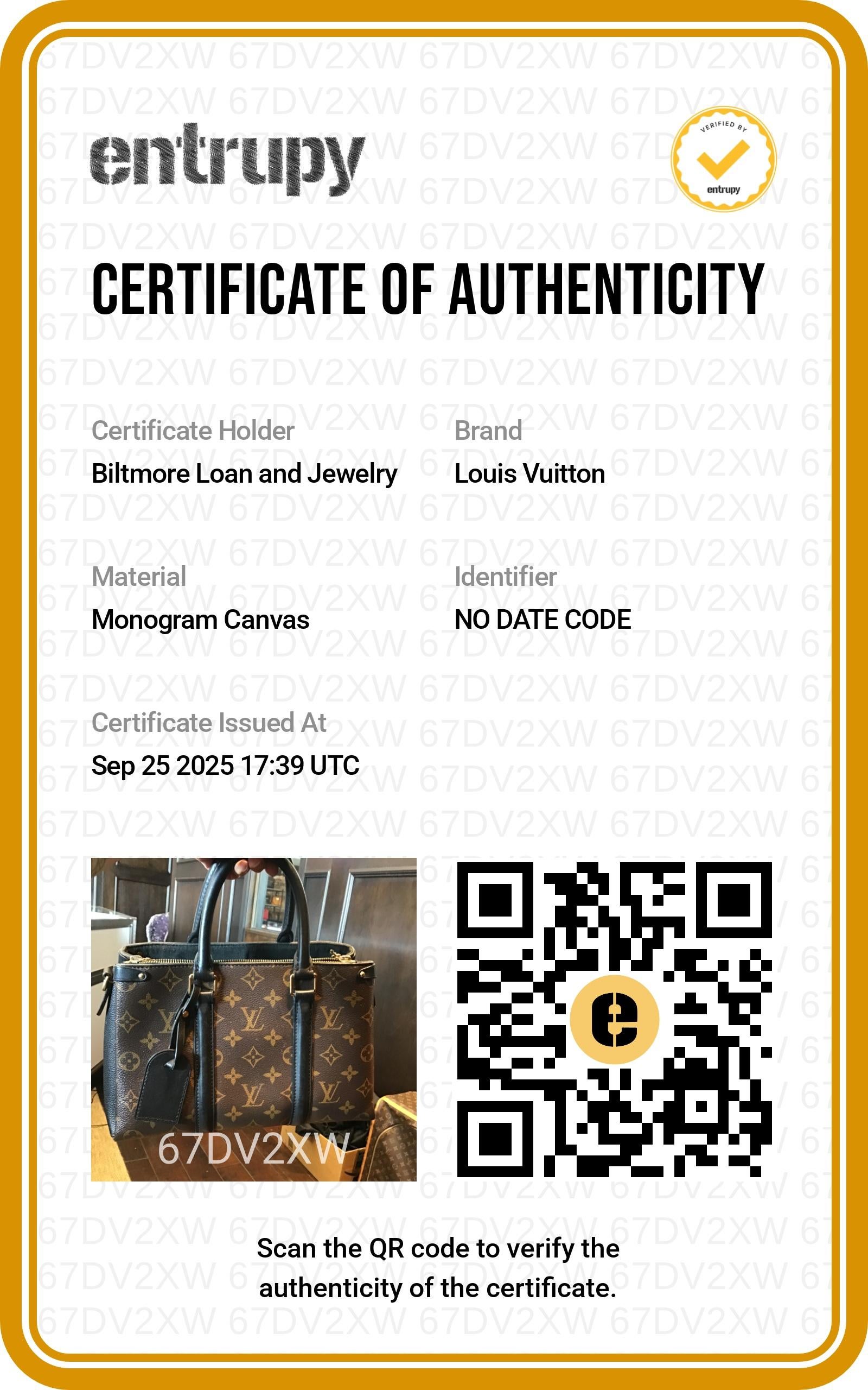 Louis Vuitton Monogram BB Satchel NM Nero in vendita 9