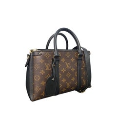 Louis Vuitton Monogram Soufflot BB Satchel NM Black