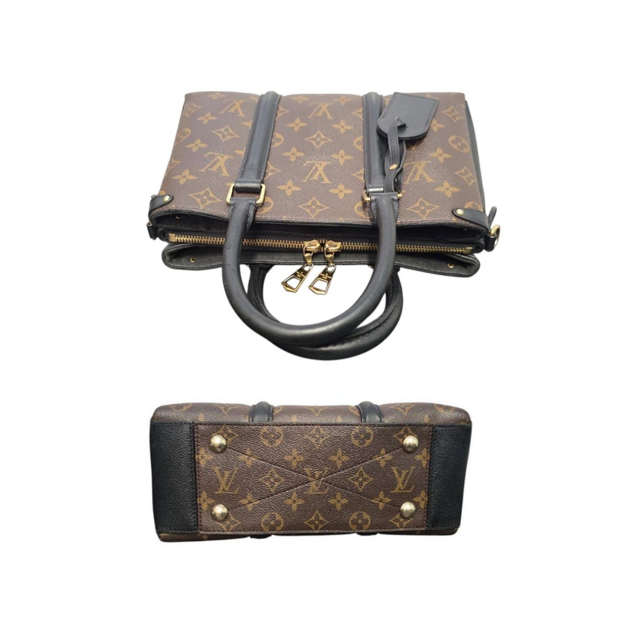 Louis Vuitton Monogram BB Satchel NM Nero in vendita 2