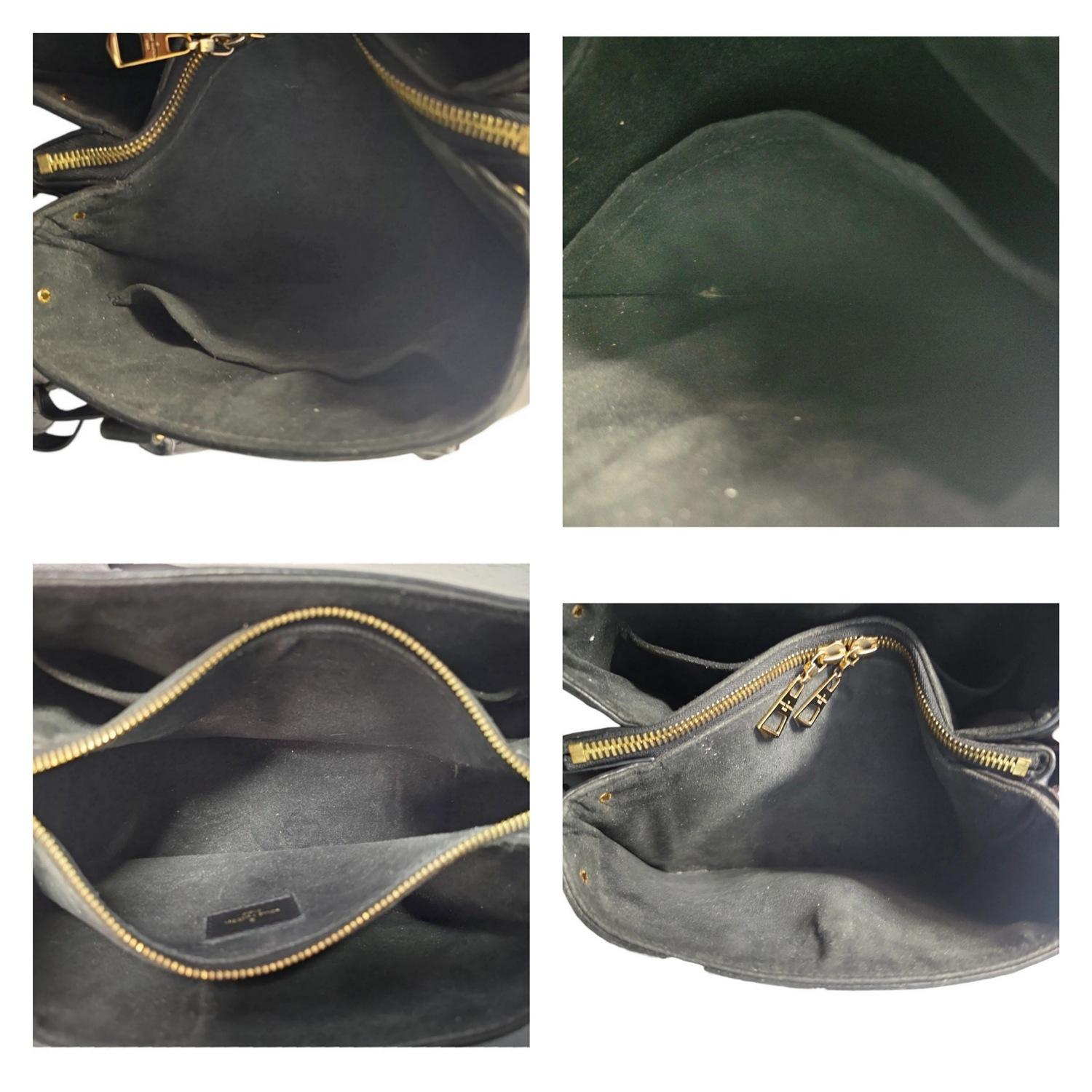 Louis Vuitton Monogram BB Satchel NM Nero in vendita 5