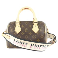 Louis Vuitton Pink Mini Monogram Leather Speedy 20 – Savonches