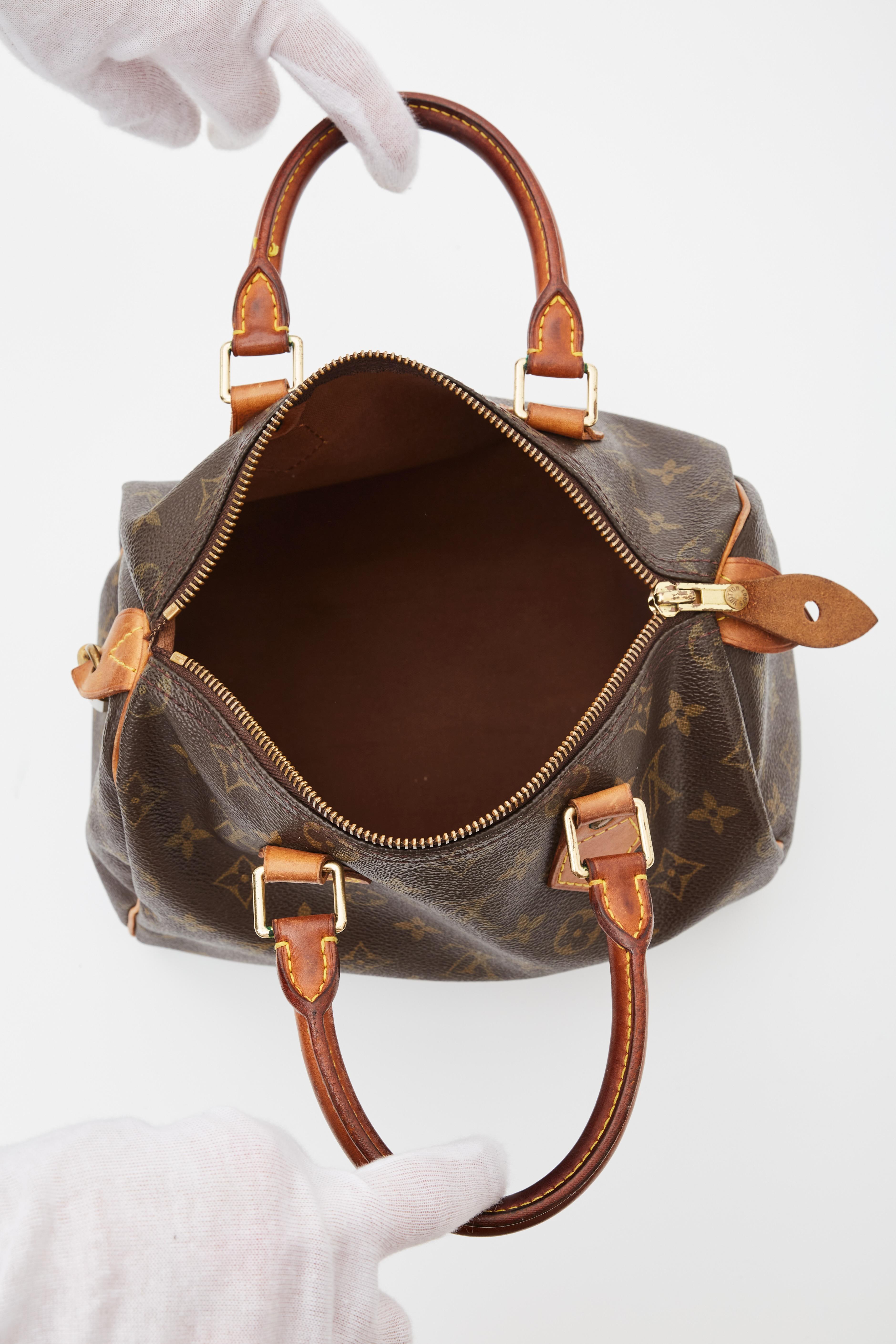 Louis Vuitton Monogramm Speedy 25 (2001) 3