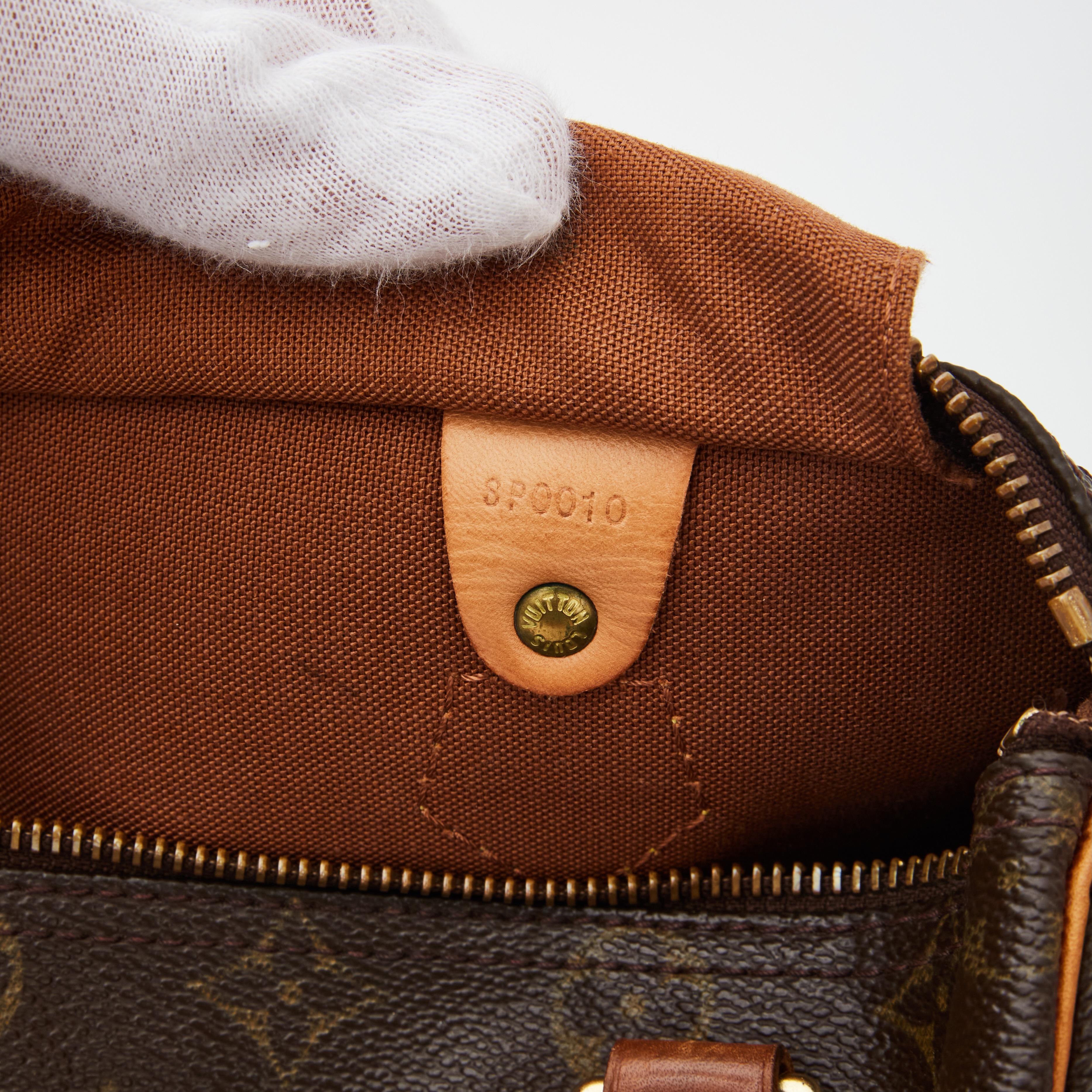 Louis Vuitton Monogramm Speedy 25 (2001) 4