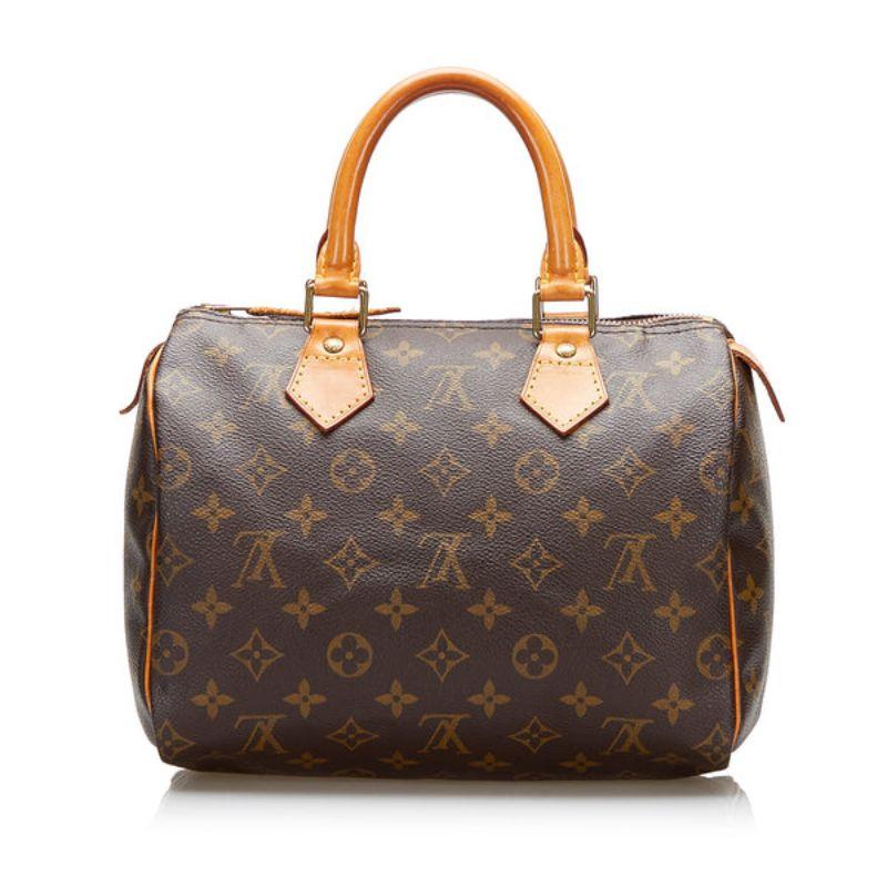 Louis Vuitton Monogram Speedy 25 Boston Bag In Good Condition In London, GB