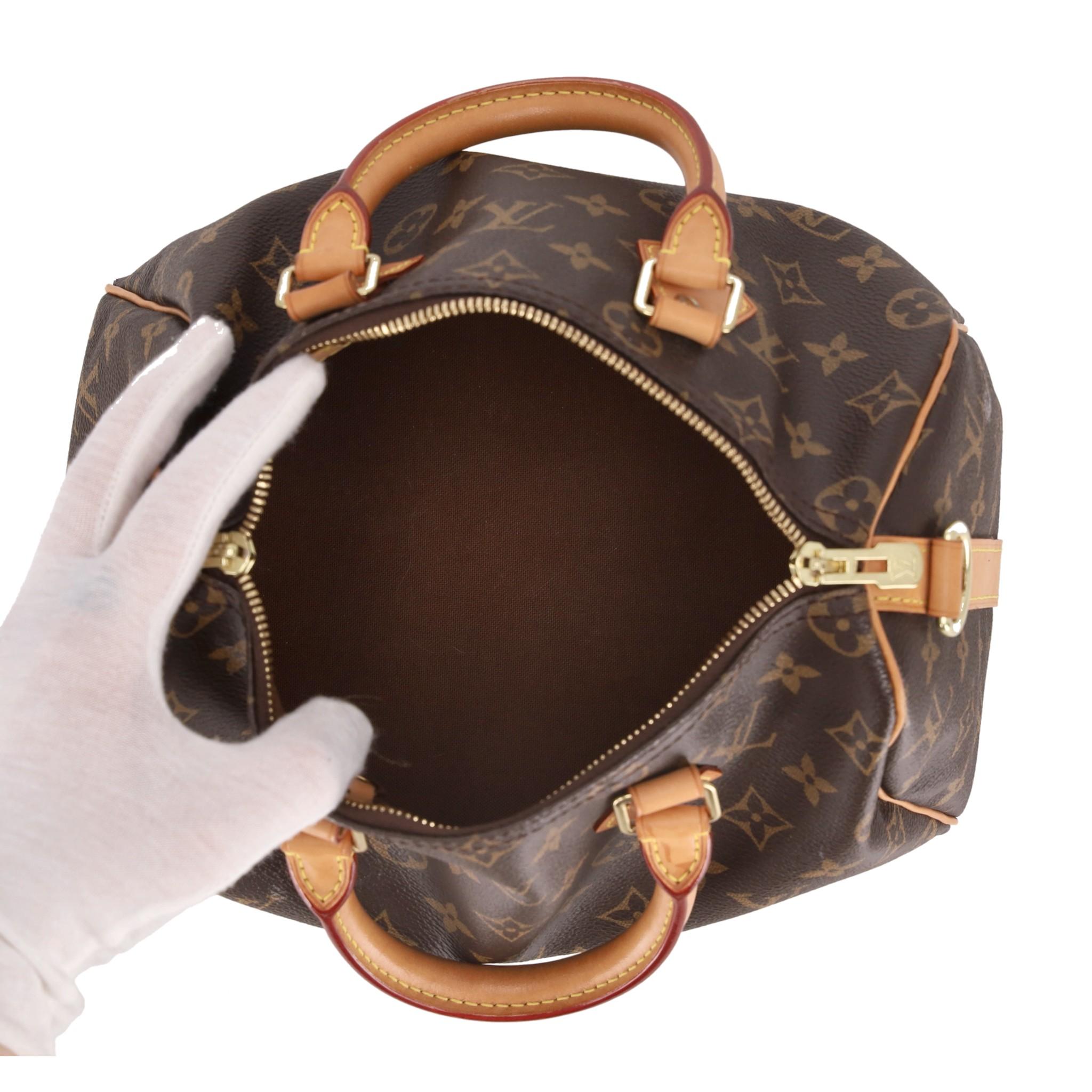 Louis Vuitton Monogram Speedy 25 Coated Canvas Handbag 1