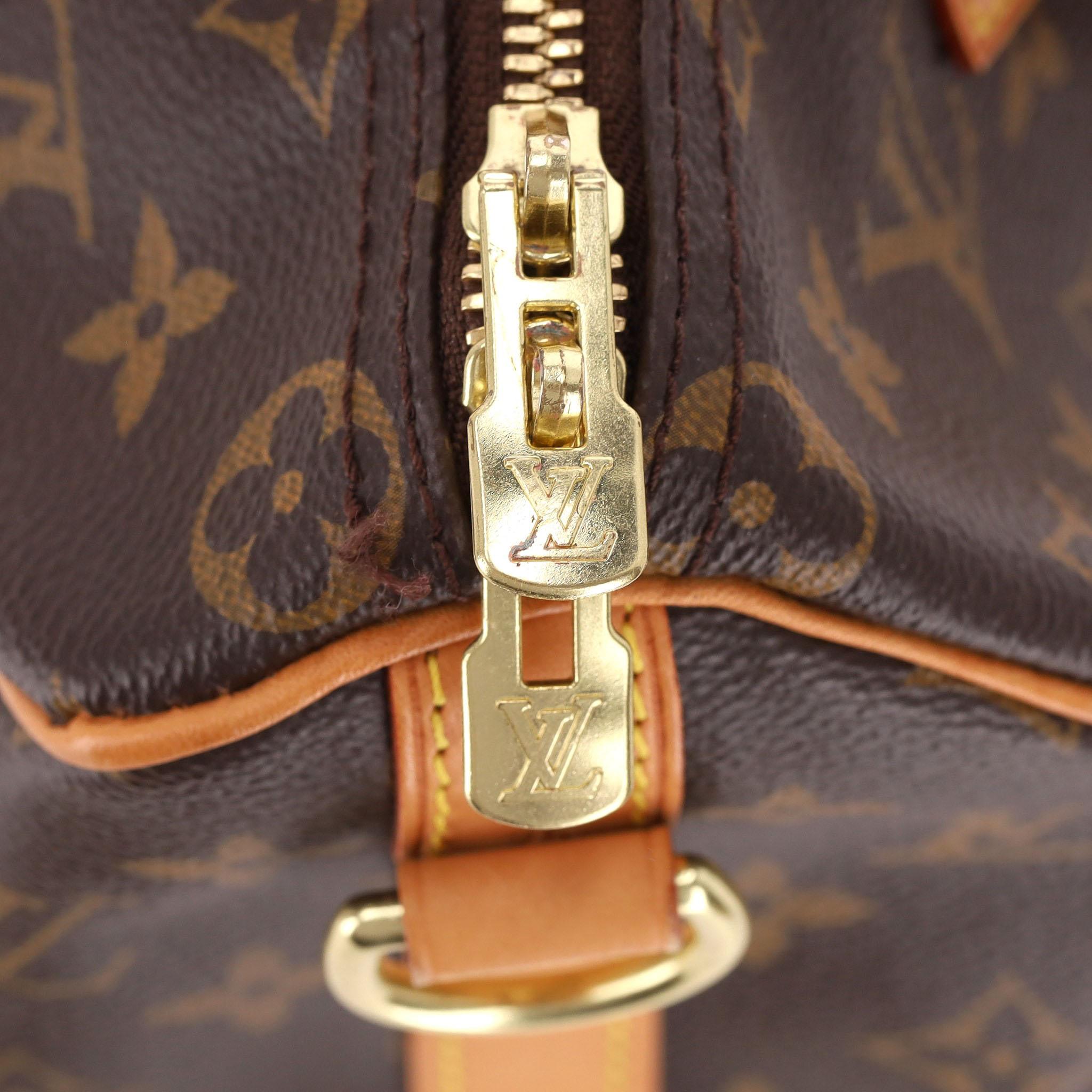 Louis Vuitton Monogram Speedy 25 Coated Canvas Handbag 3