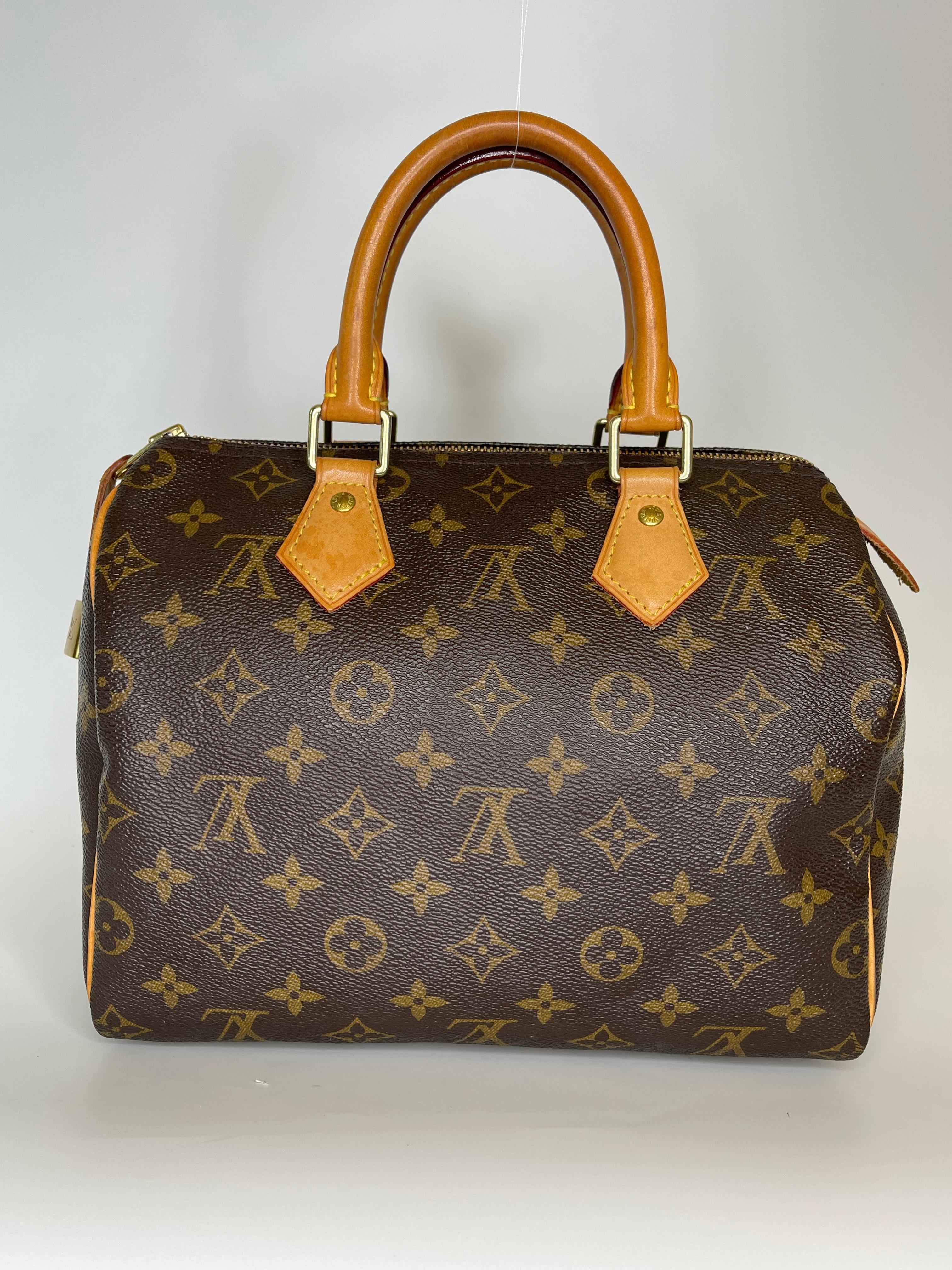 Louis Vuitton Monogram Speedy 25 Handtasche 2017 (Braun)