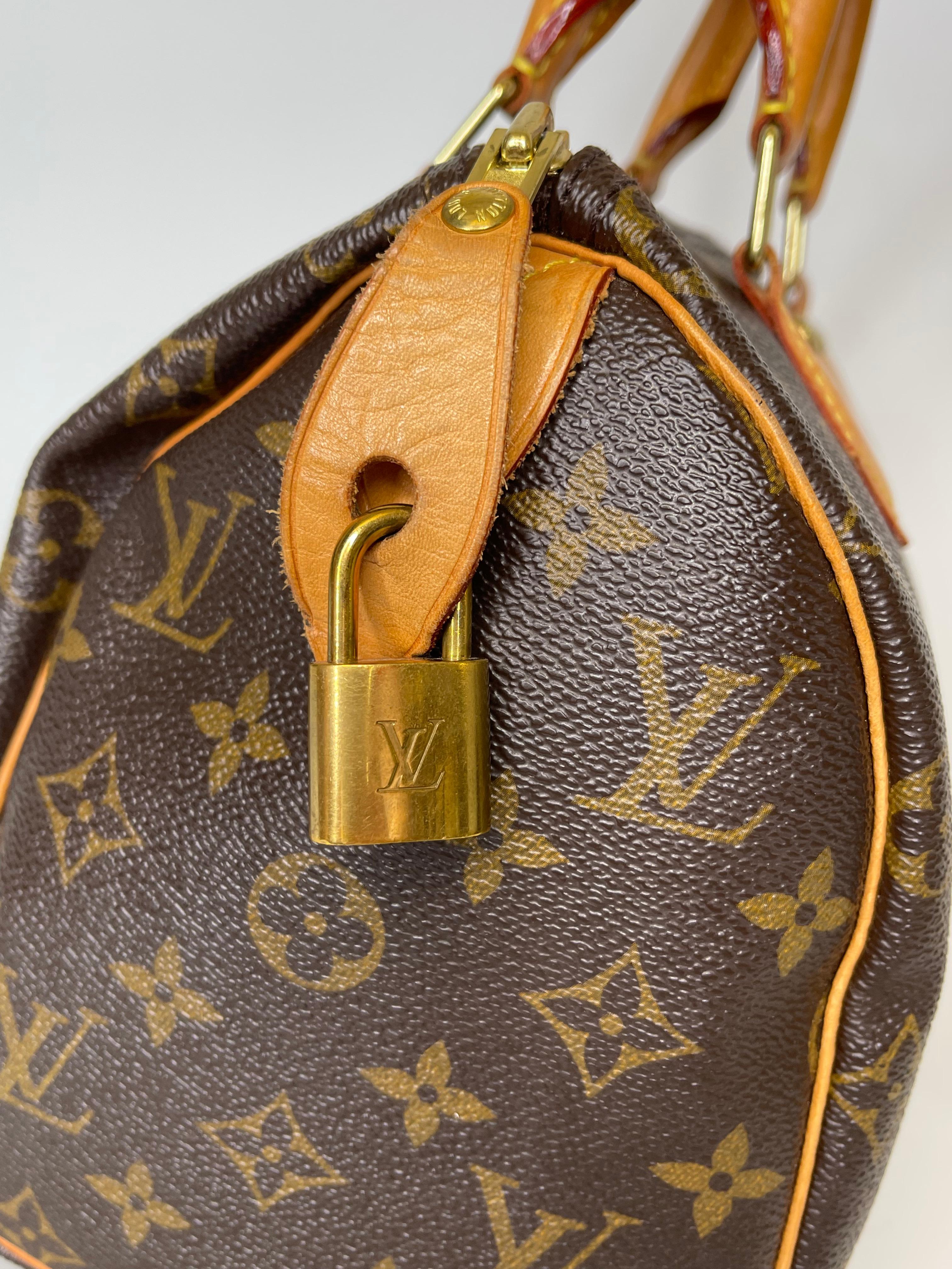 Louis Vuitton Monogram Speedy 25 Handtasche 2017 Damen