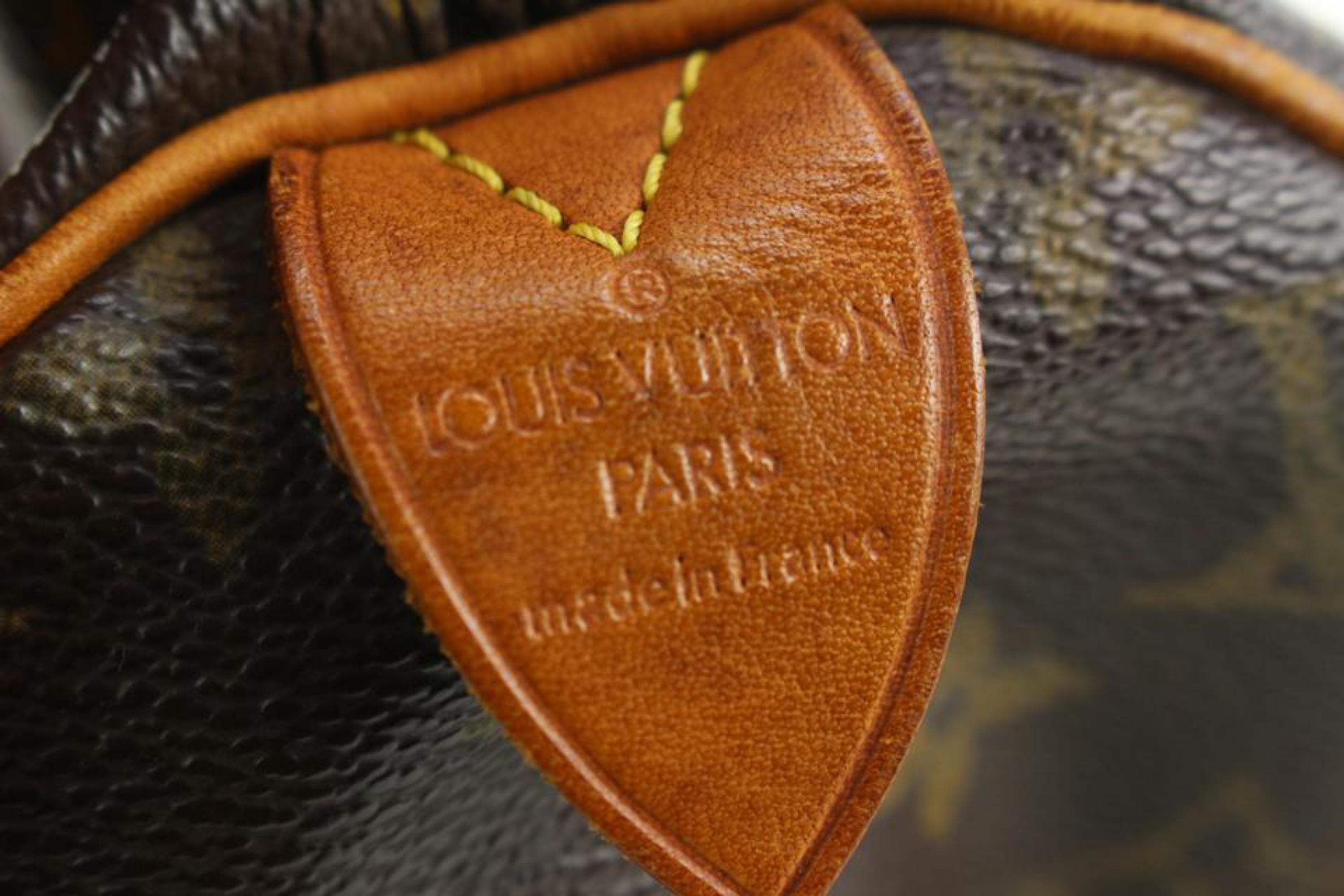 Louis Vuitton Monogram Speedy 30 Boston Bag 14lv15 3