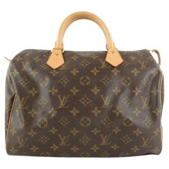 Louis Vuitton Monogram Speedy 30 Boston Bag 472lvs63