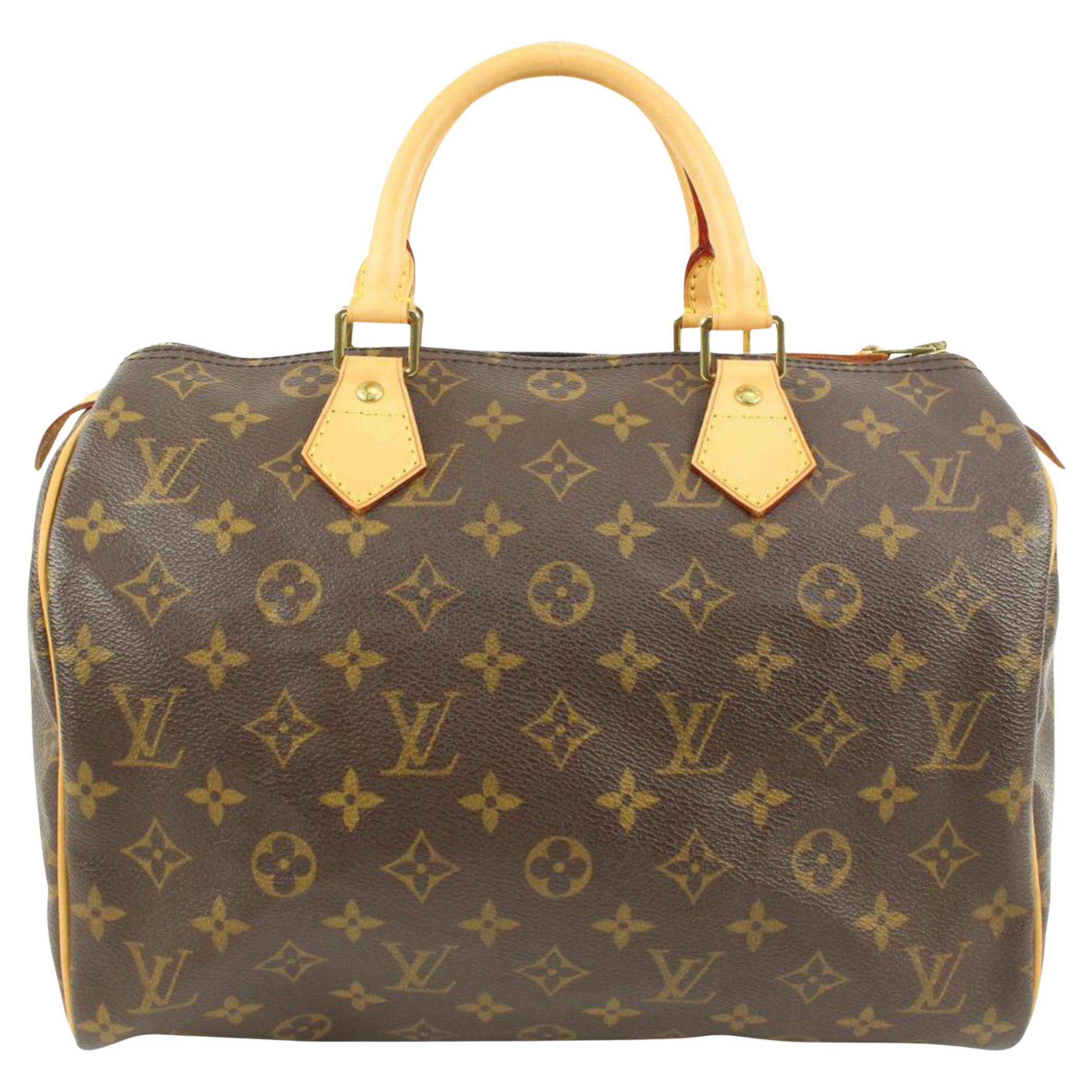 Louis Vuitton Monogram Speedy 30 Boston Bag MM 31lv223s