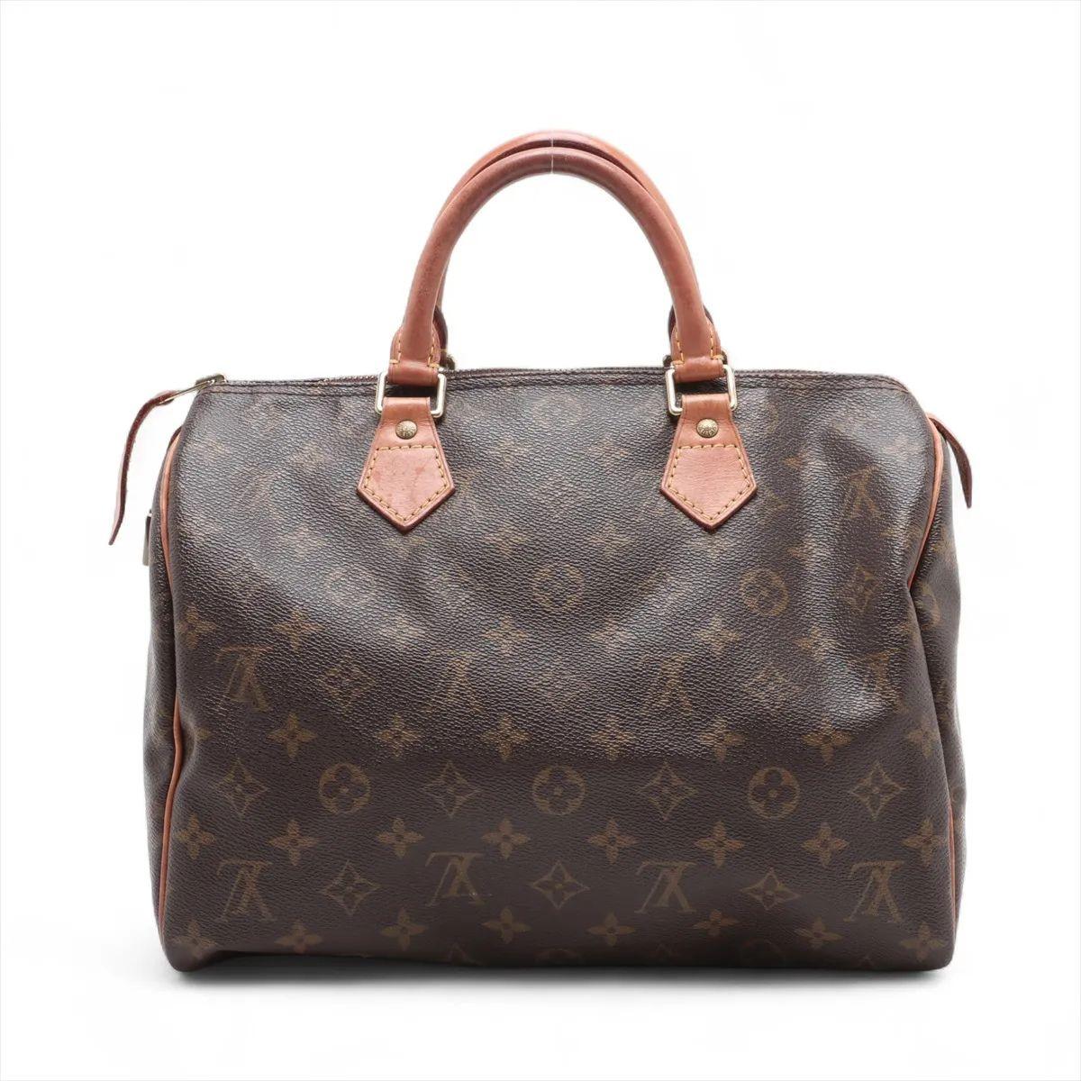 Grigio Louis Vuitton Monogram Speedy 30 in vendita
