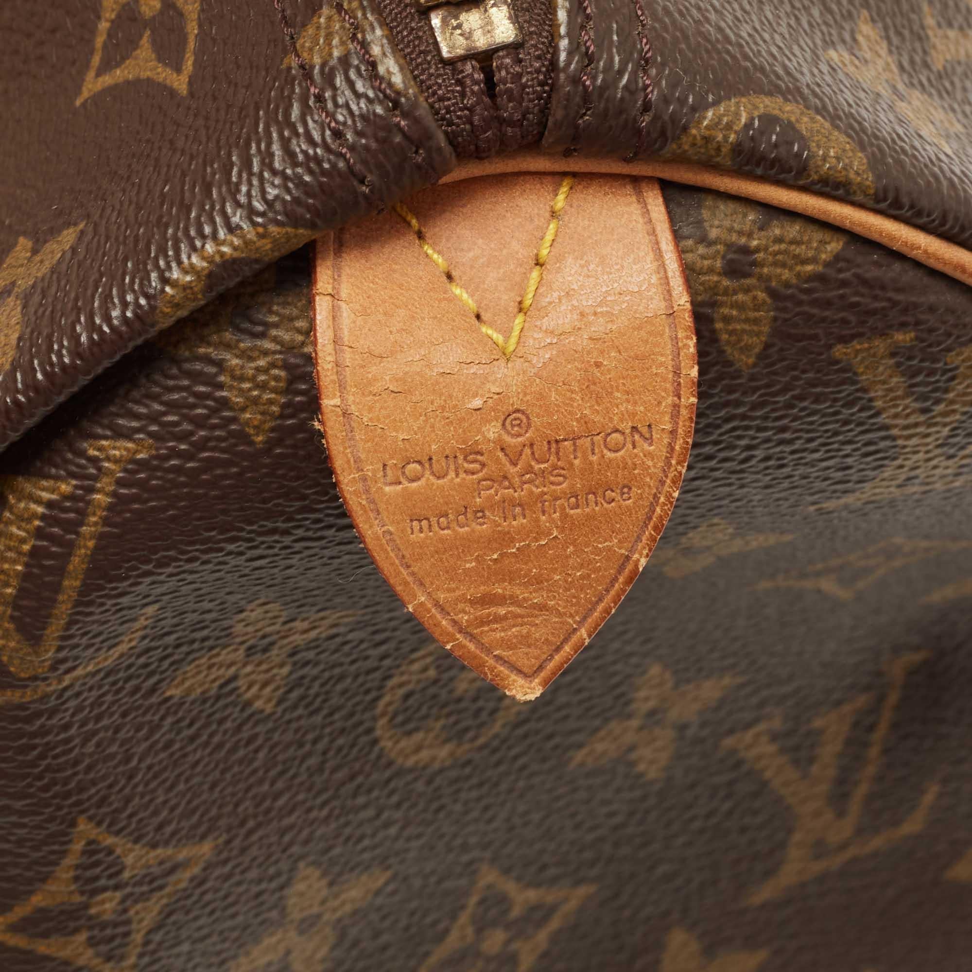 Louis Vuitton Monogram Speedy 30 Hand Bag M41526 LV Auth 33397 9
