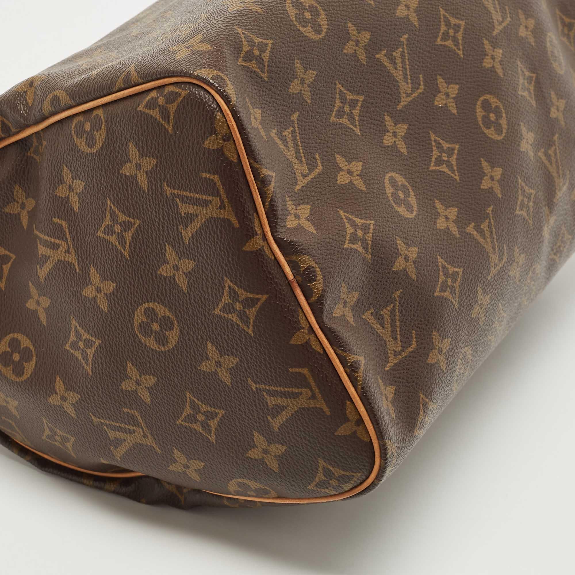 Louis Vuitton Monogram Speedy 30 Hand Bag M41526 LV Auth 33397 11