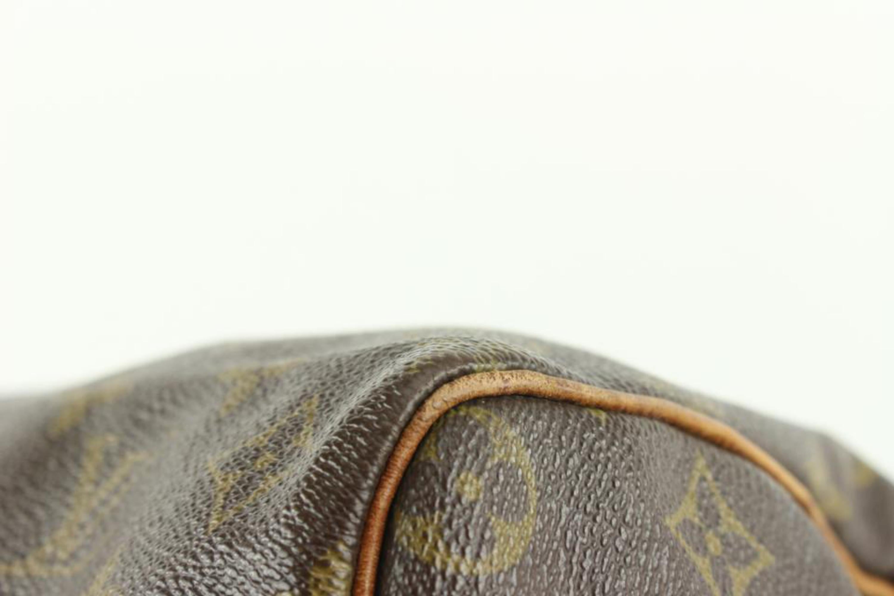 Gray Louis Vuitton Monogram Speedy 35 Boston Bag 1230lv1 For Sale