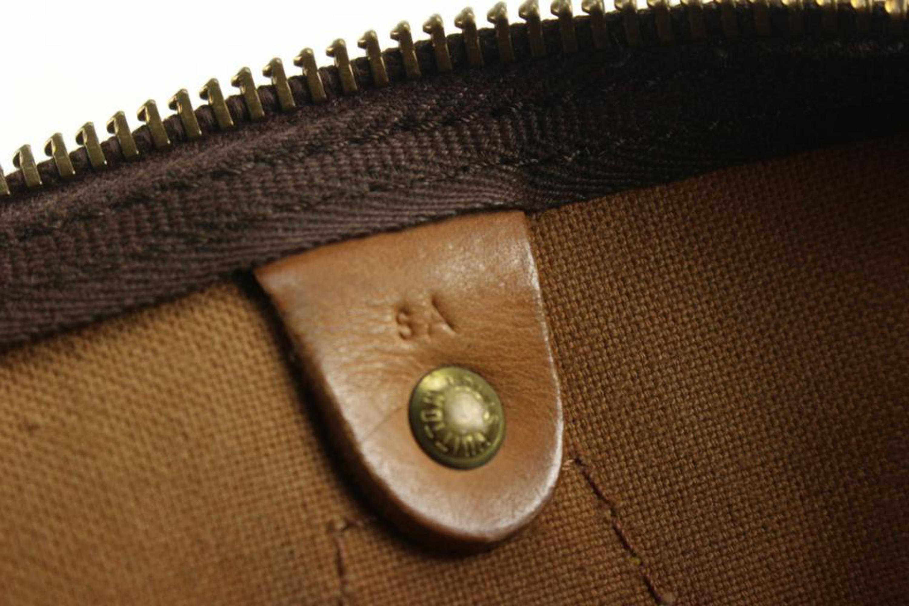 Louis Vuitton Monogram Speedy 35 Boston Bag 1230lv2 7