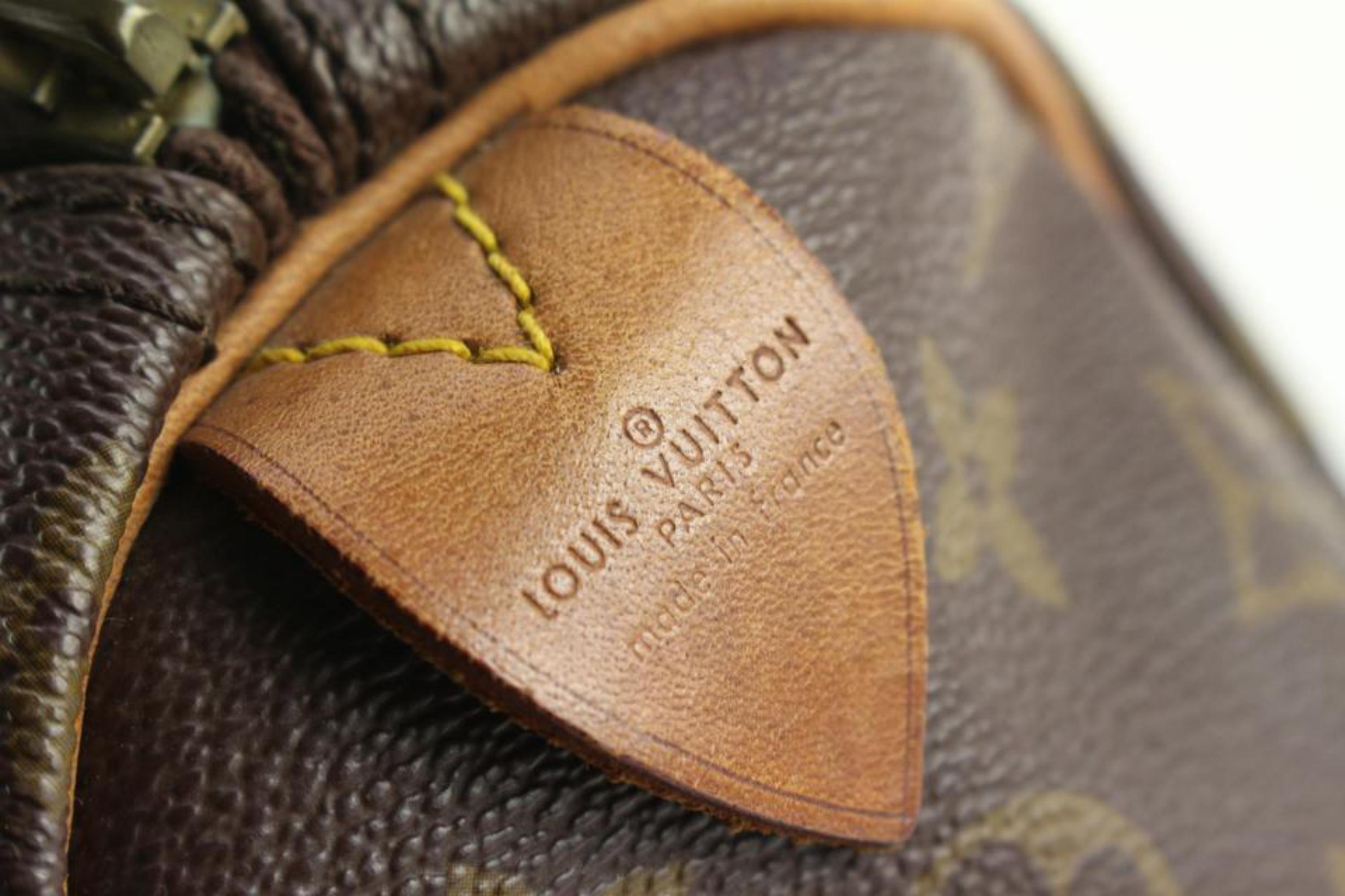 Louis Vuitton Monogram Speedy 35 Boston Bag 1230lv2 3