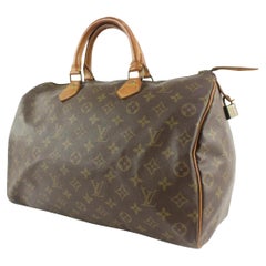 Louis Vuitton Monogram Speedy 35 Boston Bag 1230lv2