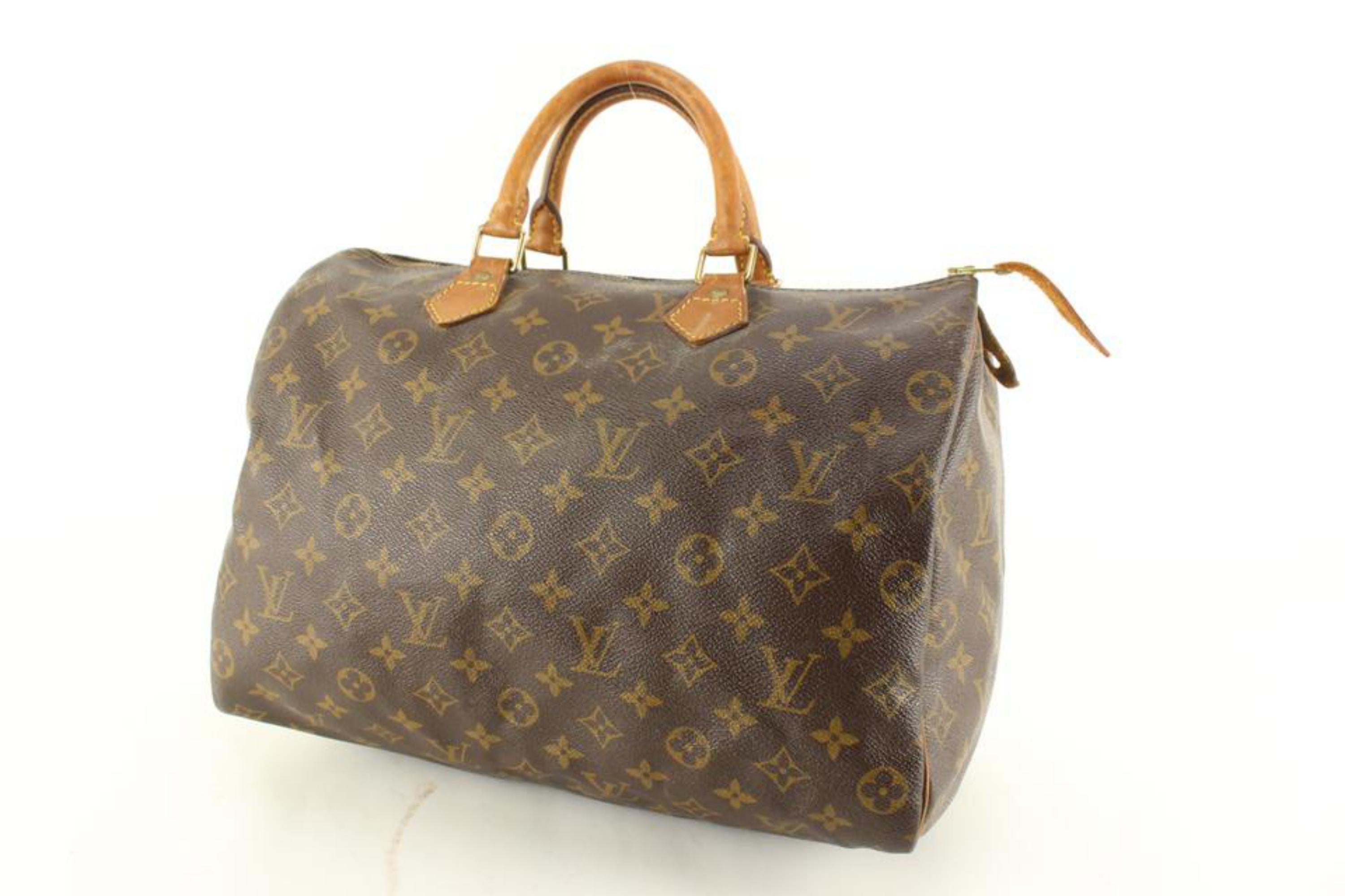Louis Vuitton Monogram Speedy 35 Boston Bag 13lz712s For Sale 7