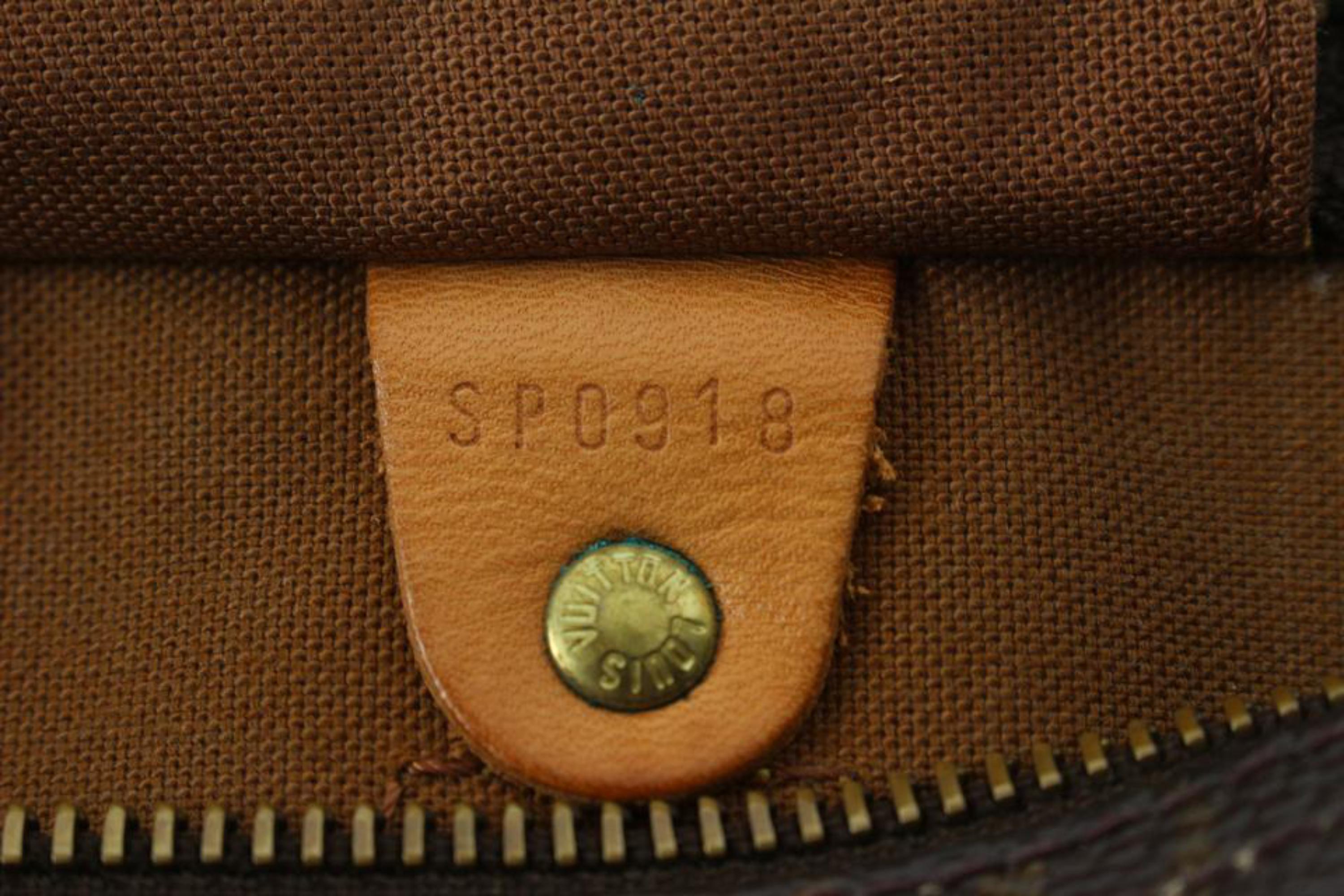 Louis Vuitton Monogram Speedy 35 Boston Bag 3LV1019 For Sale 2