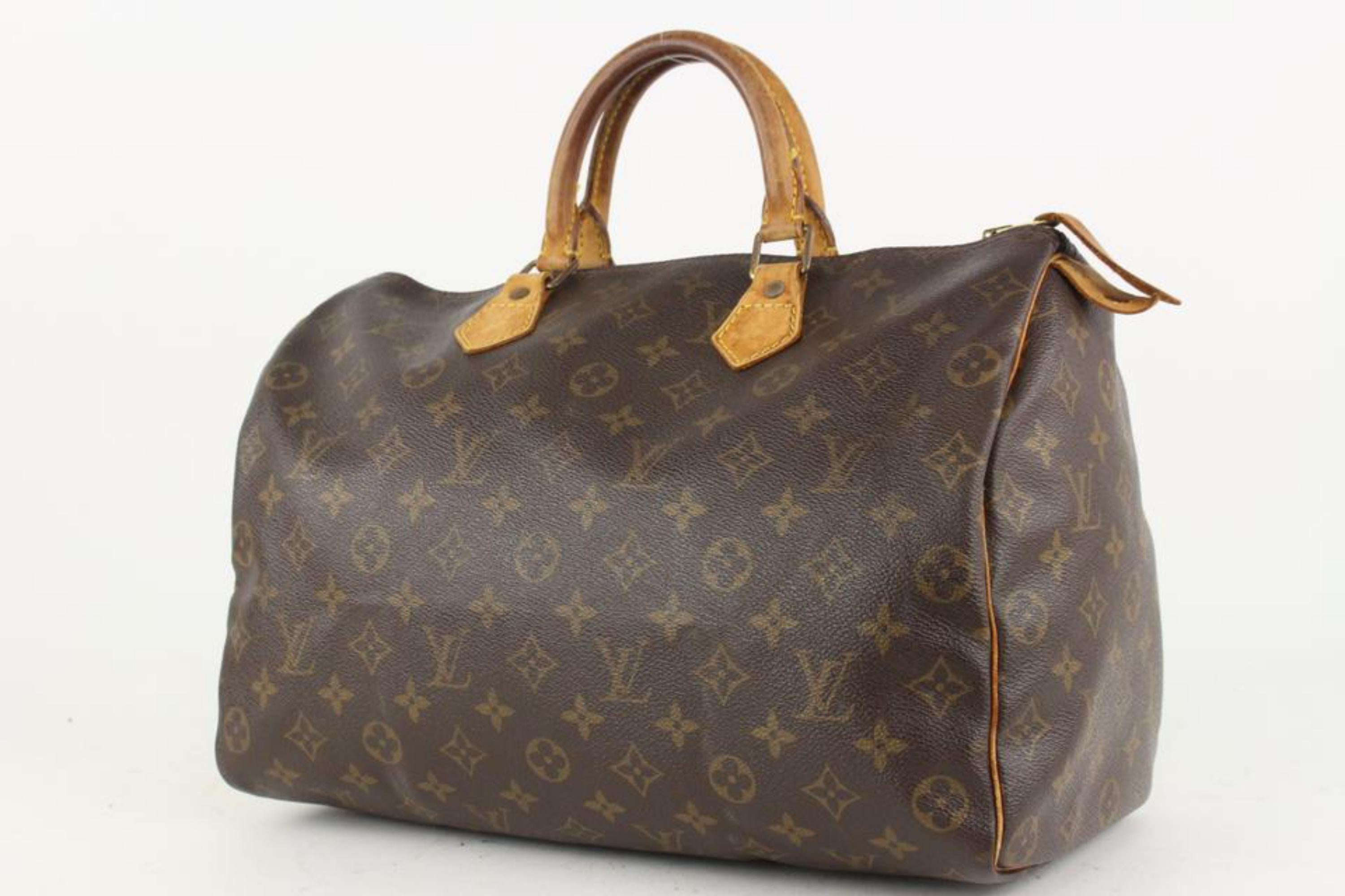 Louis Vuitton Monogram Speedy 35 Boston Bag 3LV1019 For Sale 4