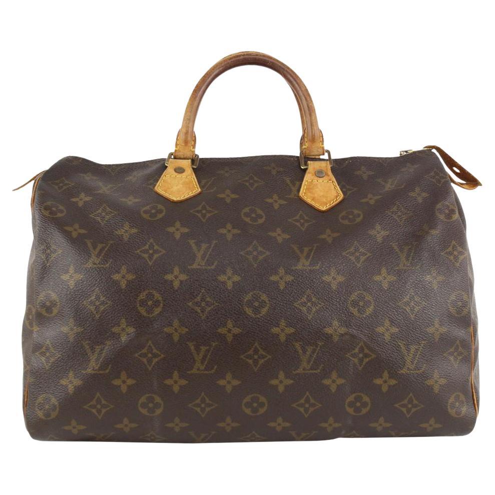 Louis Vuitton Monogram Speedy 35 Boston Bag 3lv1019