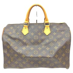 Used Louis Vuitton Monogram Speedy 35 Boston Bag 854712