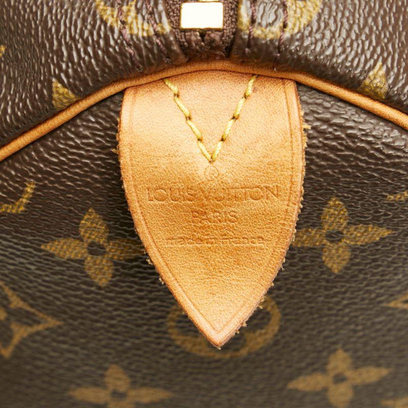 Louis Vuitton Monogram Speedy 35 Boston Bag 2