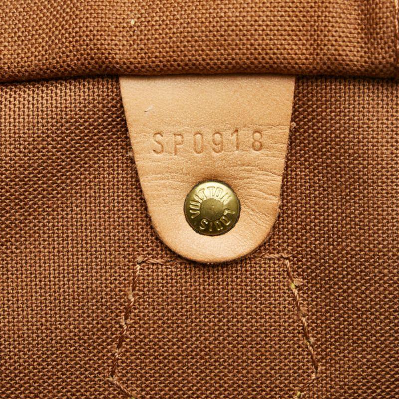 Louis Vuitton Monogram Speedy 35 Boston Bag 3
