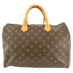 Louis Vuitton Monogram Speedy 35 Boston Bag MM 21lz513s