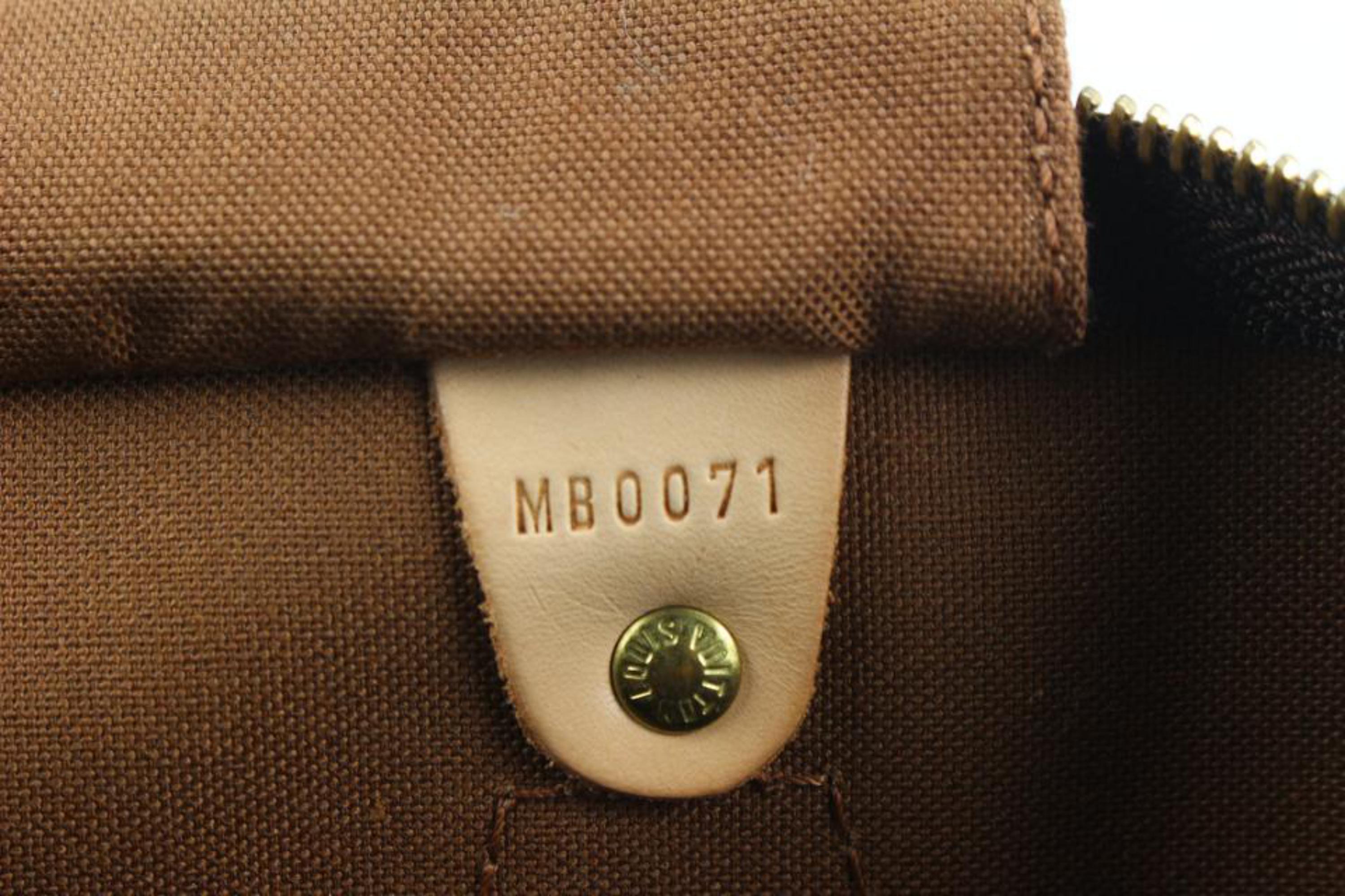Louis Vuitton Monogram Speedy 35 Boston Bag MM 32lv223s For Sale 3