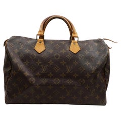 Louis Vuitton Monogram Speedy 35 Boston Bag MM  862537