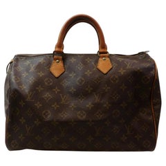 Louis Vuitton Monogram Speedy 35 Boston Bag MM 862603